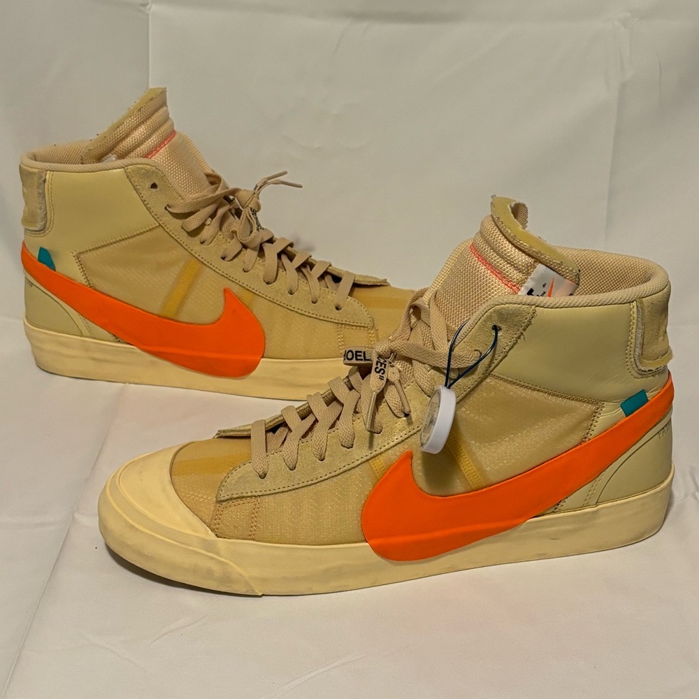 Off-White x Nike Blazer Mid All Hallow’s Eve AA3832-700 Men’s Size 14
